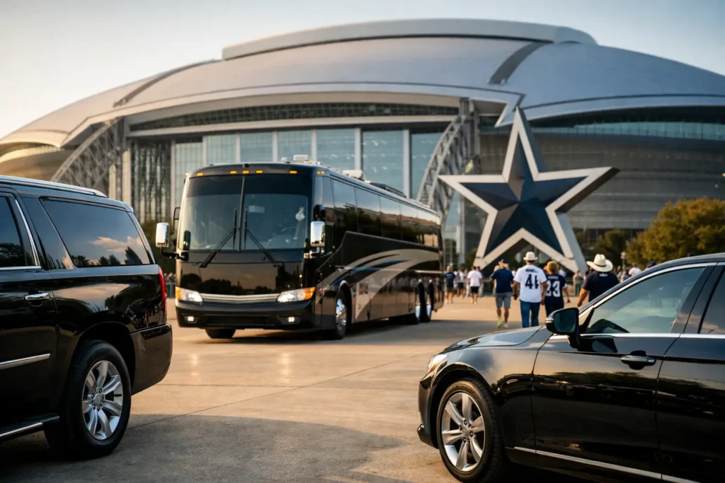 Dallas Cowboys Game Transportation Made Refined