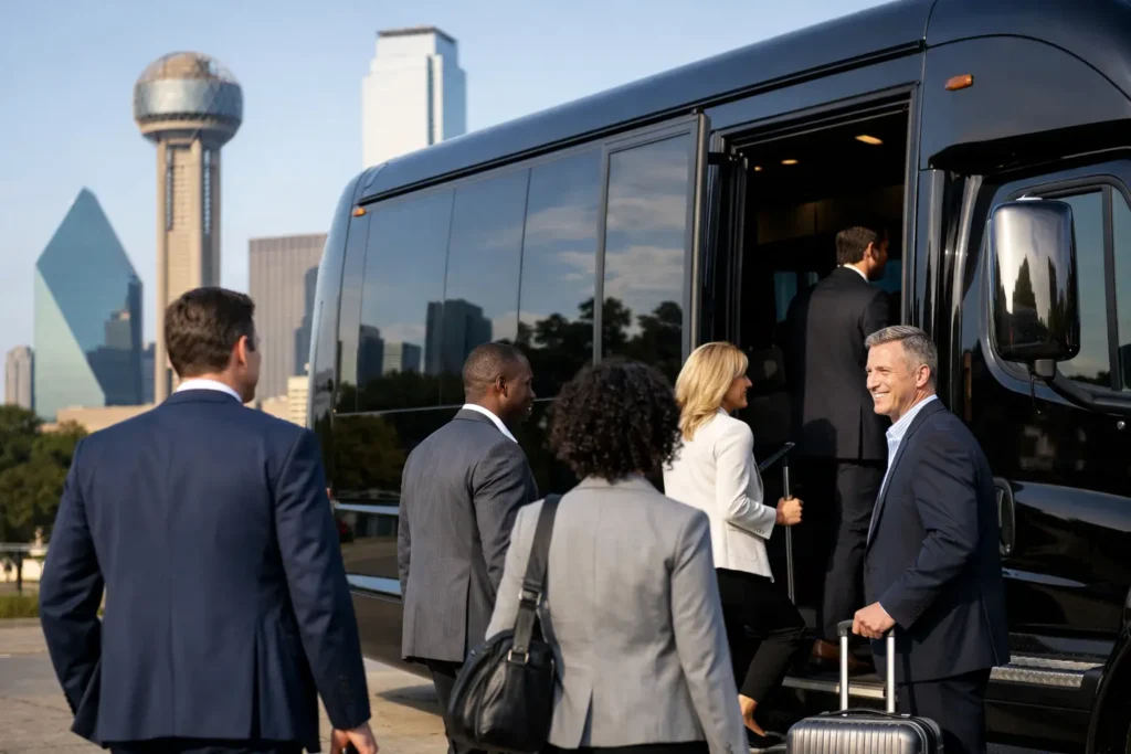 Group Transportation Dallas for Business Events