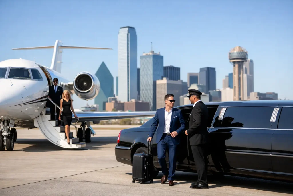 Dallas Jet Limo Rental for Elevated Arrivals