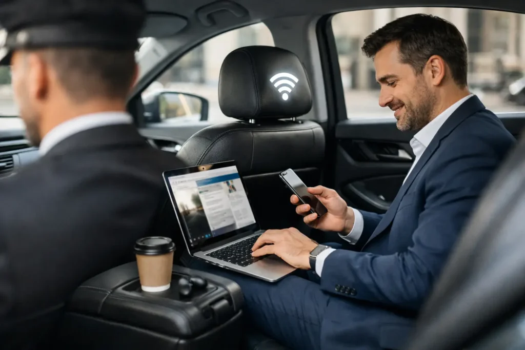 Why a Chauffeur Service With WiFi Matters